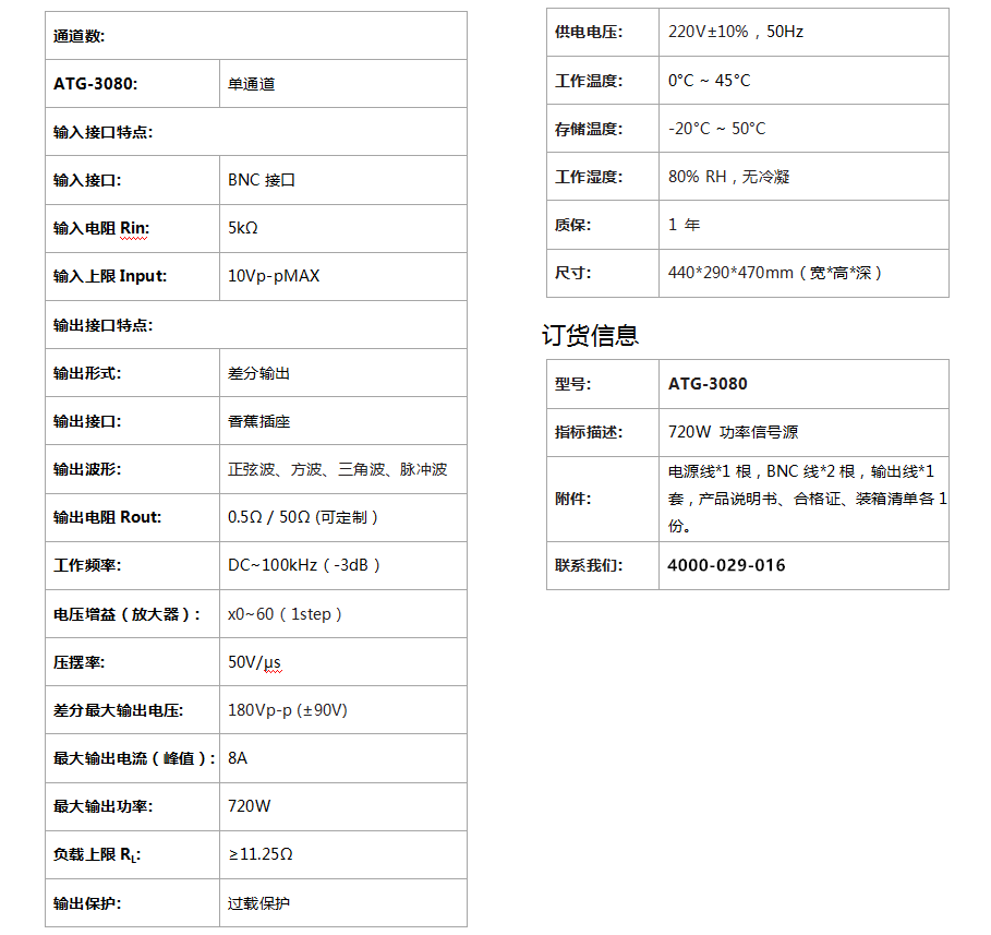 ATG-3080功率信號源(圖1)