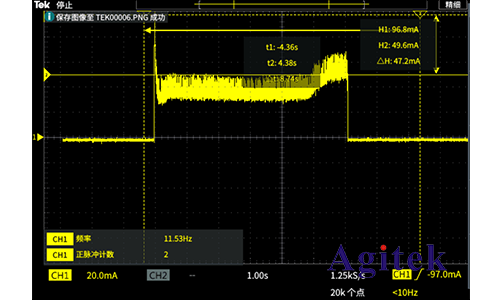 泰克示波器入門級TBS1102C+電流探頭TCP2020方案(圖4)