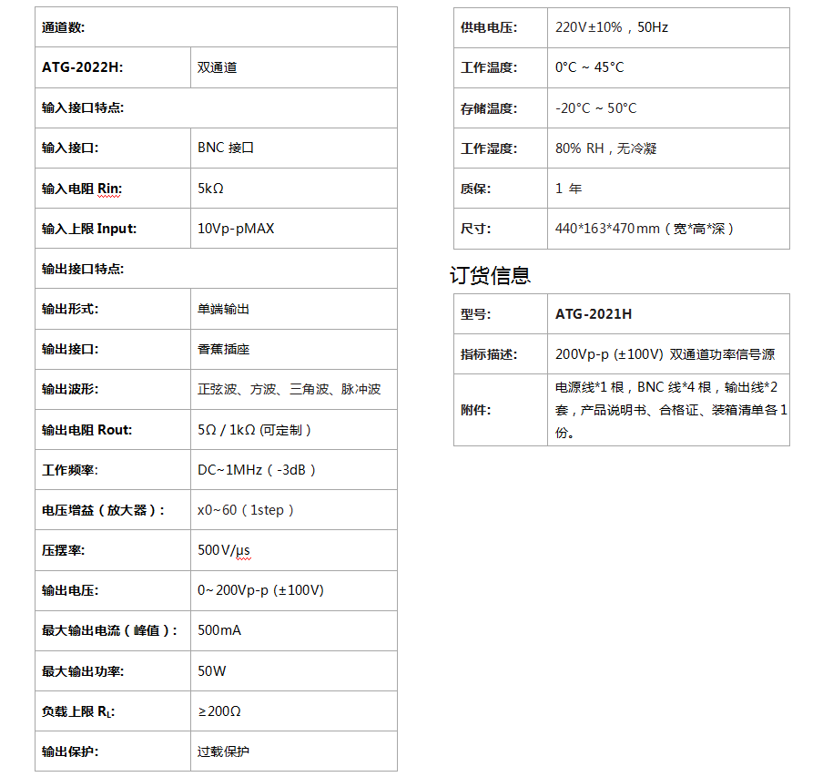 ATG-2022H功率信號(hào)源(圖1)