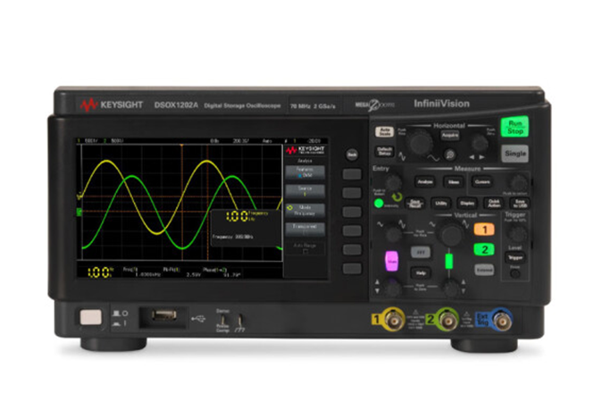 是德科技DSOX1202A數字示波器