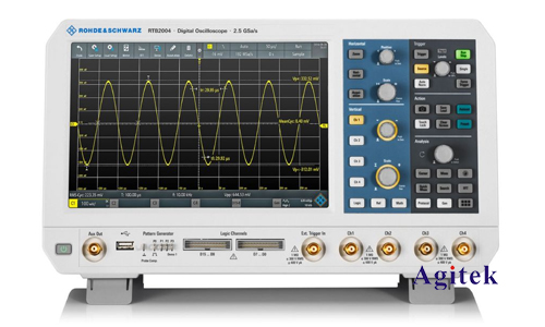 羅德與施瓦茨RTB2004示波器怎么測量頻率(圖1)