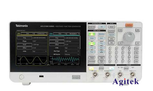 泰克AFG31151任意波函數發生器的正弦波輸出(圖1)