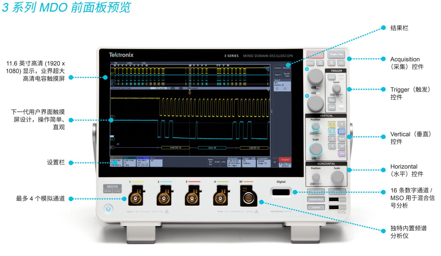 MDO34混合域示波器(圖1)